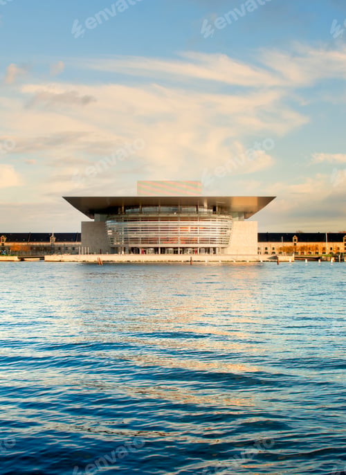 Preview: Opera House on waterfront, Copenhagen, Denmark