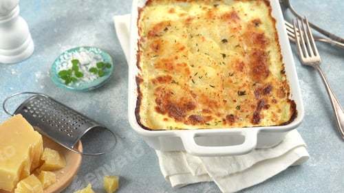 Preview: Cheesy scalloped potatoes