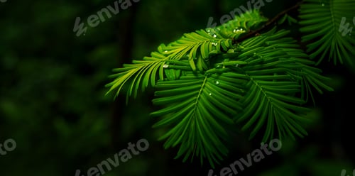Preview: leaf texture natural tropical green leaf closeup water drops
