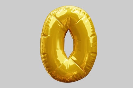 Preview: Zero Gold Balloon Number