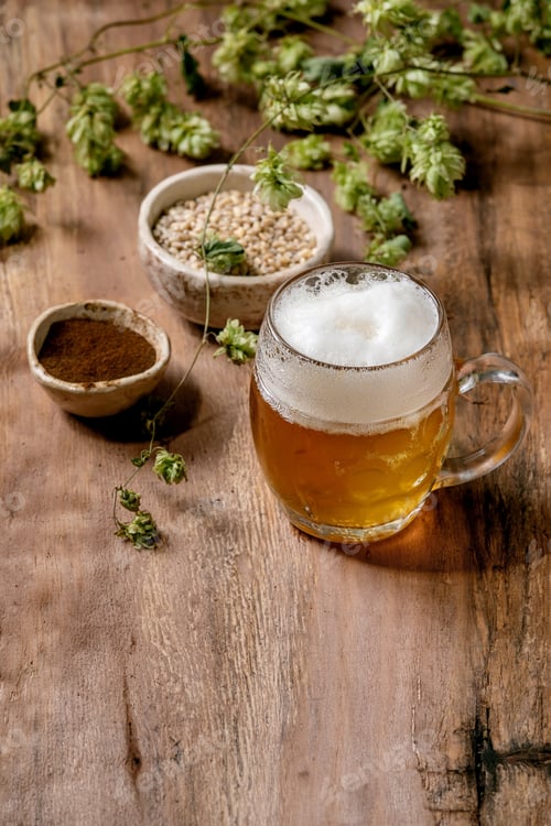 Preview: Mug of lager beer