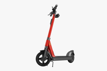 Preview: Red Electric City Scooter