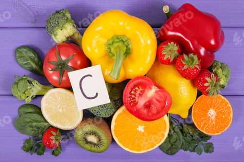Preview: Fruits and vegetables as sources vitamin C, dietary fiber and minerals