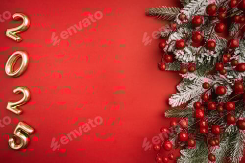 Visualização: Natal e Feliz Novo plano de fundo