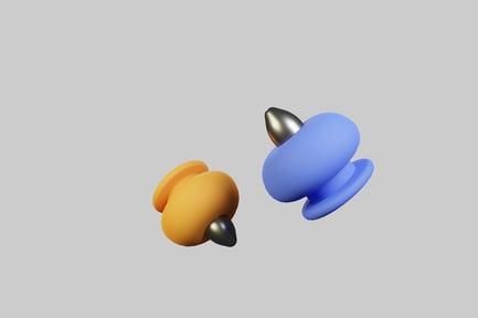 Preview: Colorful push pins set