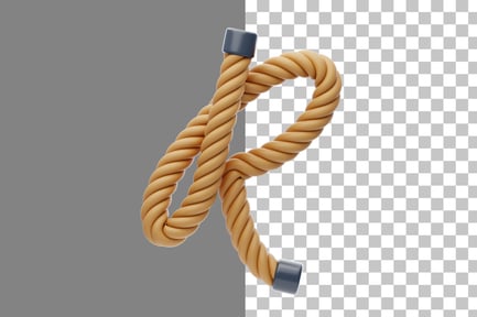 Preview: Rope R 3D Icon