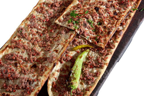 Preview: minced meat pitta, etliekmek, Konya, Turkey