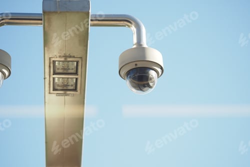 Preview: Security camera monitors activity in public space