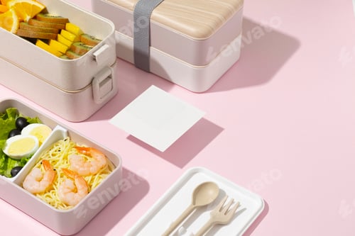 Preview: The Japanese bento box composition