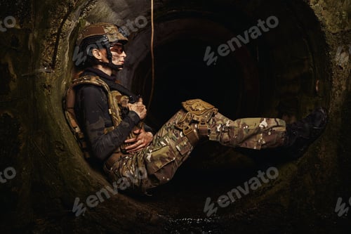 Preview: Female person participating in hostilities of country