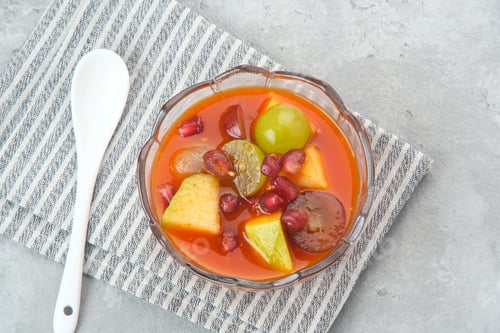 Preview: Asinan Buah (pickled fruit), Indonesian dessert