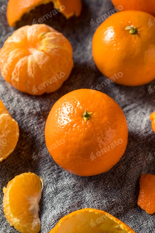 Preview: Raw Orange Organic Clementine Fruit