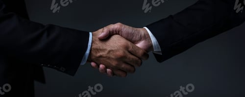 Preview: Business people shaking hands. Businessman shaking hands during a meeting in the office