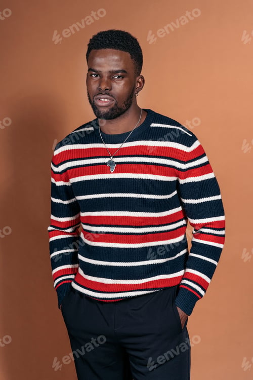 Preview: Handsome African Boy Portrait