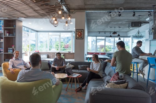 Preview: team meeting and brainstorming