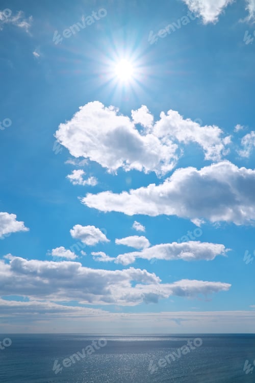 Preview: Deep blue sky background