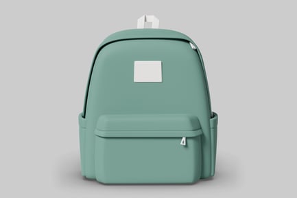 Preview: Backpack with front pocket