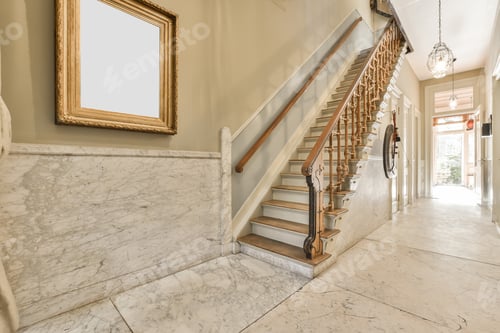 Preview: Luxury staircase hall