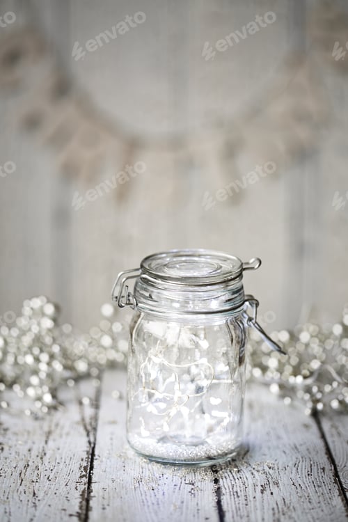 Preview: Fairy lights in a jar