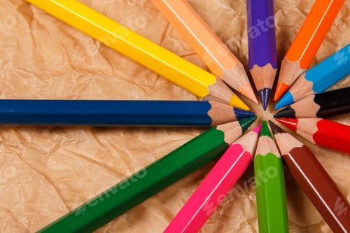 Preview: Multicolored pencils