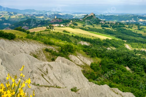 Preview: Rural landscape near San Polo and Canossa, Emilia-Romagna