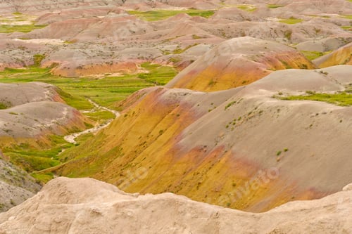 Preview: Very Colorful Sediments in the Badlands