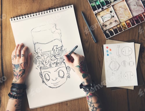 Preview: Tattoo Woman Creative Ideas Design Inspiration Concept