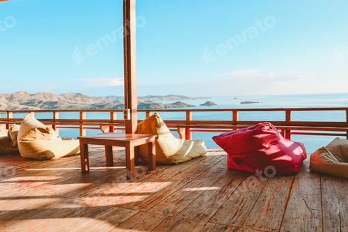 Preview: Cozy terrace with sea view