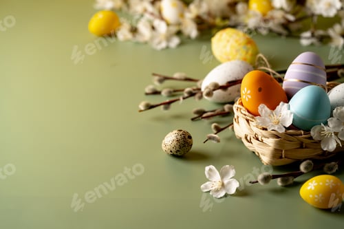 Preview: Spring Easter holiday background