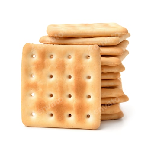 Preview: Stack of soda crackers