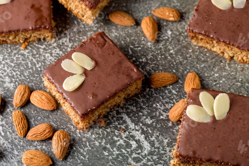 Preview: Chocolate almond dough
