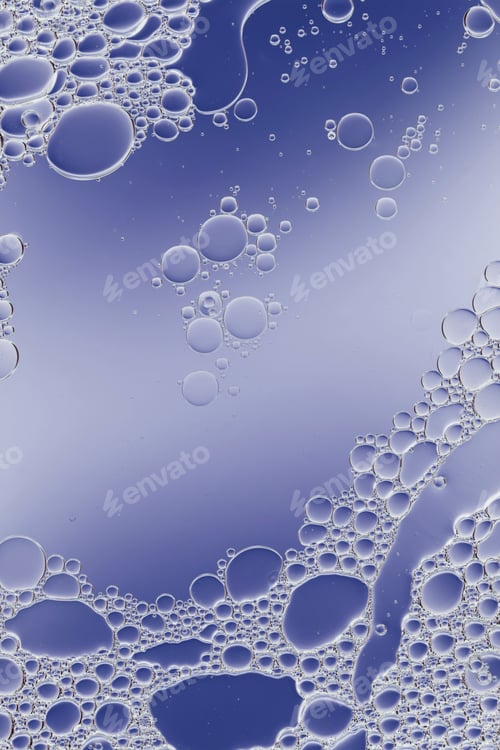 Preview: air bubbles underwater, abstract liquid background