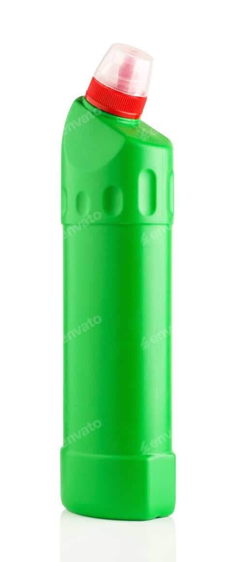 Preview: green plastic bottle