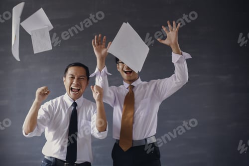 Preview: Blurry people business background