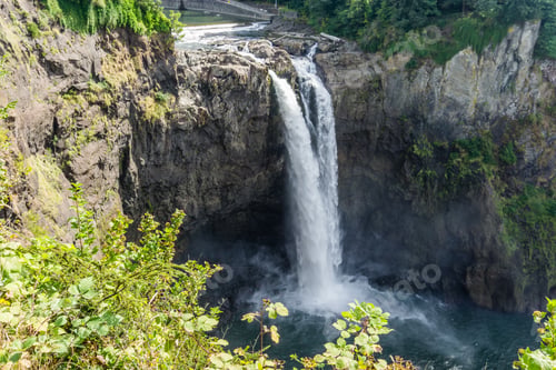 Preview: Glorious Snoqualmie Falls In Washington State.