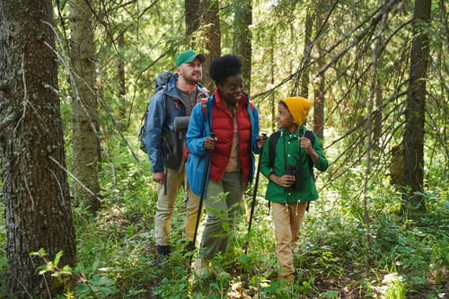Preview: Tourists go hiking