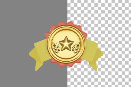 Preview: Star Badge 3D Icon