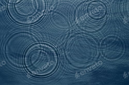 Preview: Water ripple texture, blue background