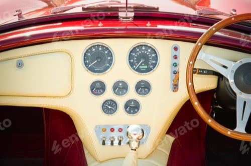 Preview: sports car interior