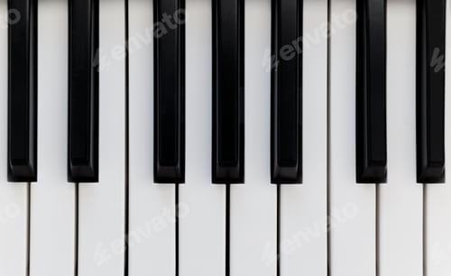 Preview: Black and white piano keys