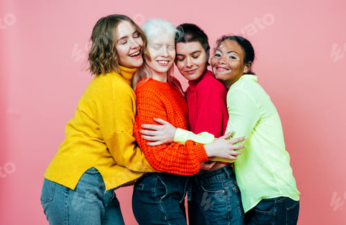 Preview: Group of multiethnic women