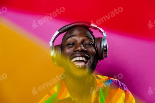 Preview: Artistic portrait with gel lights