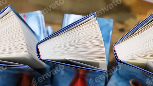 Preview: close-up of the pages of a book