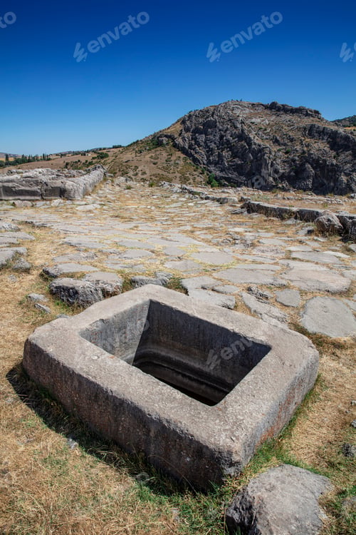 Preview: General view of Hattusa was the capital of the Hittite Empire in the late Bronze Age. Corum, Turkey.