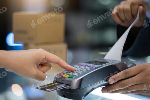 Preview: credit card, paying, purchase, using