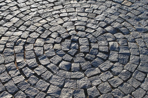 Preview: Pavement in the form of a circle