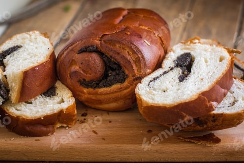 Preview: Buns - Roll With Poppy Seeds (Fresh Pastries)