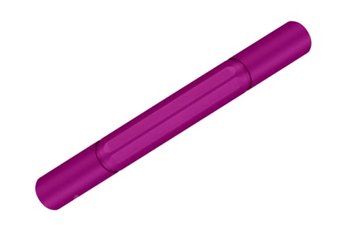 Preview: purple flashlight on white background