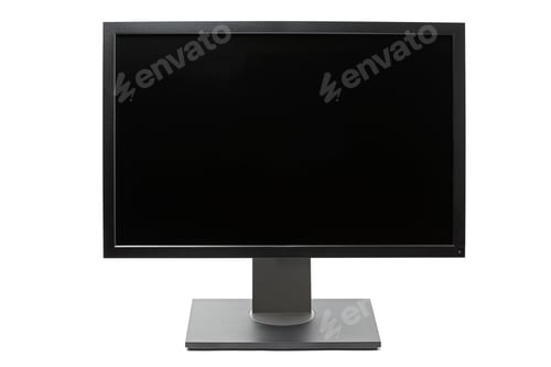 Preview: Computer monitor isolated