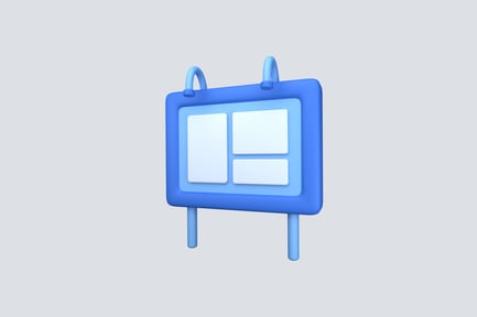 Preview: Billboard Soft 3D Illustration